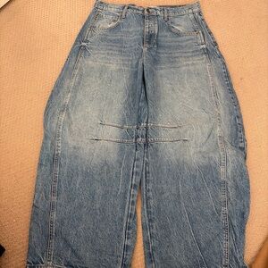 We The Free Light lucky you mid rise barrel jeans size 29